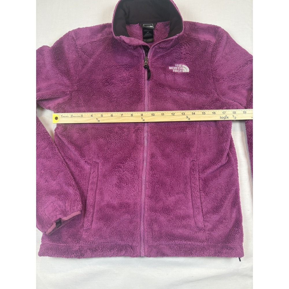 The North Face Jacket Womens Small Full Zip Long Sleeve Outdoors Pink Fleece - Picture 7 of 9
